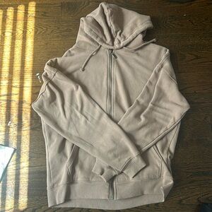 Aeropostale Brown Zip Up Hoodie XS